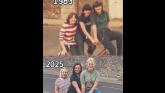 Best friends recreate photo in Limerick town 42 years later via Las Vegas and trip to Penneys!