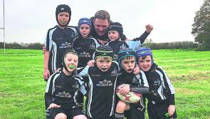 Fun for all the family at Galbally RFC under-age training