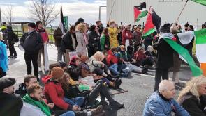 Hundreds protest at Shannon Airport over US military use