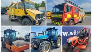PICTURES: Ex-ESB, Bord na Móna and council vehicles, machinery and fire truck up for sale