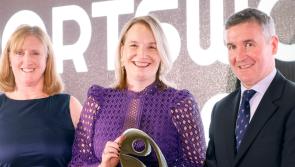 Limerick swimming star Róisín Ní Riain honoured at Sportswoman Awards