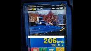 'Crazy speed!'- A motorist was caught travelling at speeds of 206km/h