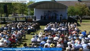 Pages fly but message lands firmly: President in passionate plea for peace at Limerick ceremony
