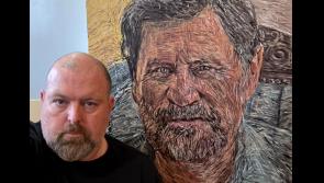 Local Limerick artist up for Aussie art competition with his 'Portrait of Steve'