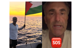 'SOS- we have been attacked'- Panic as Irish citizens on aid boat struck by drones 