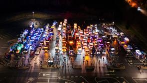 PICTURES: Limerick lit up in spectacular fashion for Blue Light charity run
