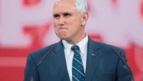 Donald Trump's vice president, Mike Pence to arrive today?