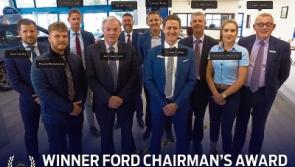 Cavanaghs of Charleville wins highly prestigious Ford Chairman’s Award for outstanding Customer Service for 2020!