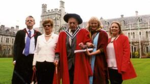 Age no barrier says Limerick man awarded PhD at 83
