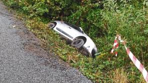 Lucky escape for mother and children as car enters ditch on Limerick bog road