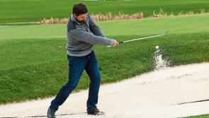 Padraig Harrington tests the sand on newly designed golf course at Adare Manor