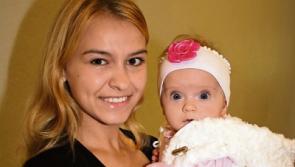 Baby Lena is good luck charm as mum celebrates Leaving Cert results at Limerick school