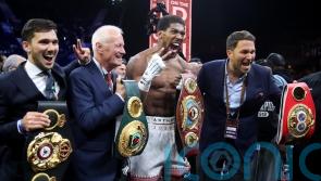 Eddie Hearn ‘comfortable’ with Anthony Joshua fighting in Saudi Arabia