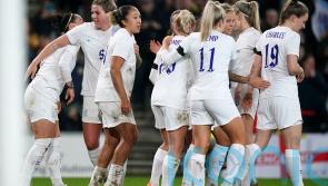 Lauren James’ first England goal seals comfortable Arnold Clark Cup victory