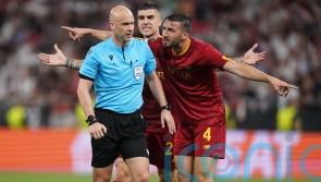 Referees’ chiefs condemn ‘abhorrent’ abuse of Anthony Taylor at Budapest Airport