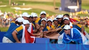 European captain Luke Donald emotional after &lsquo;stressful&rsquo; Ryder Cup win