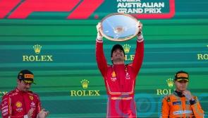 Ferrari’s Carlos Sainz wins Australian Grand Prix after Max Verstappen retires