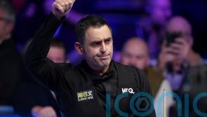 Ronnie O’Sullivan ‘trying really hard to not get down’ despite making Tour final