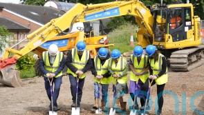 Rob Burrow ‘looking down’ at emotional groundbreaking for MND centre – family