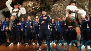 Moves like McGinn &ndash; Scotland midfielder throws some shapes on arrival in Germany