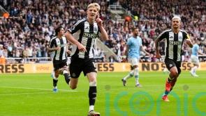 Eddie Howe says ‘the love’ helped Anthony Gordon take a point from the champions