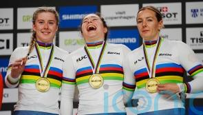 Great Britain storm to women’s team sprint gold at Cycling World Championships