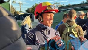 Dettori and Gosden reunited with Emily Upjohn at Del Mar
