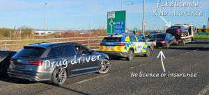 Three-in-one! Clare gardai seize multiple cars after being 'flagged down' by concerned citizen