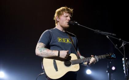 Ed Sheeran performs at local pub ahead of Irish concerts in Croke Park and Cork