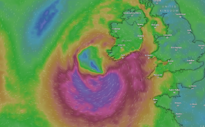 LIVE TRACKER: Storm Agnes 'deepening' over Atlantic on collision course with Ireland
