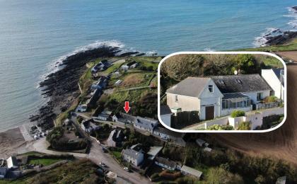 PICTURES: Bargain beach home on dream Cork site in need of TLC going for a steal