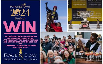 WIN: VIP tickets and an overnight stay at the 2024 Punchestown Festival with Race & Stay