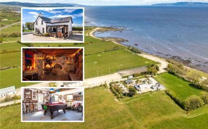 PICTURES: Seaside glampsite with house, hot tub and bar for same price as average home