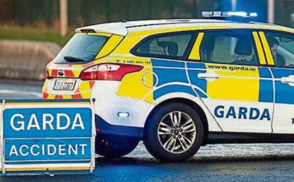 Gardaí remain at crash scene after four people removed to hospital in serious condition
