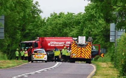 Elderly couple killed in head-on collision near County Limerick village