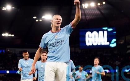 Erling Haaland matches Lionel Messi to make it nine in a row for Pep Guardiola