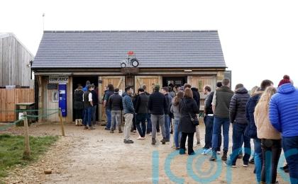 Crowds flock to Jeremy Clarkson’s Diddly Squat farm shop on reopening 