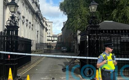 Man appears in court after several gates at state buildings damaged