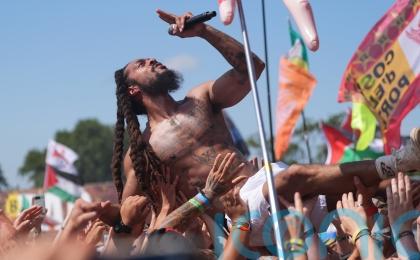 Police examining Glastonbury performances labelled ‘hateful’ and ‘grotesque’