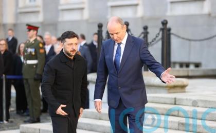 Zelensky thanks Ireland for its generosity amid Russian invasion