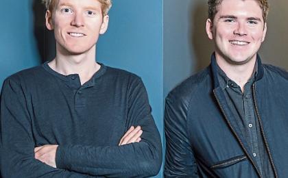 Company founded by former Limerick students, the Collison brothers, is new sponsor of Young Scientist
