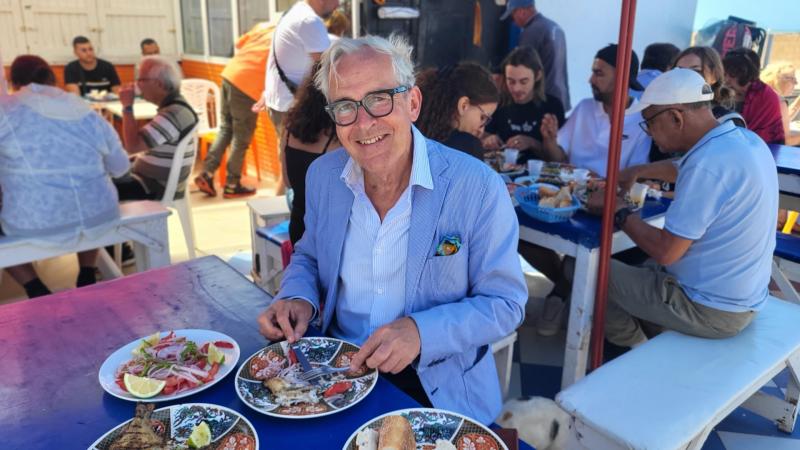 Chef Rory O'Connell makes first Irish cookery show in Africa