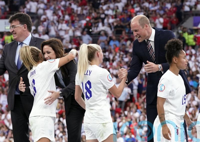 Queen and Duke of Cambridge hail ‘inspirational’ England after Euro 2022 triumph