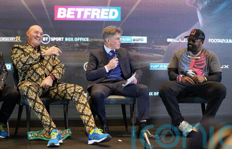 Tyson Fury promises ‘a Christmas cracker’ when he fights friend Derek Chisora