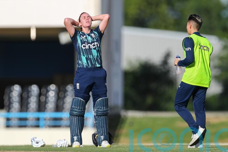 England all-rounder Alice Capsey returns home after breaking collarbone
