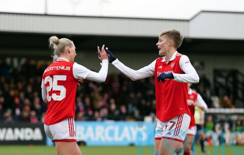 Arsenal and Manchester City march on in Women’s FA Cup with big victories