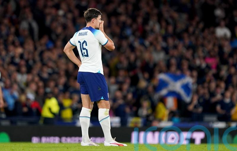 Harry Maguire supported by ‘role model’ David Beckham after Hampden experience