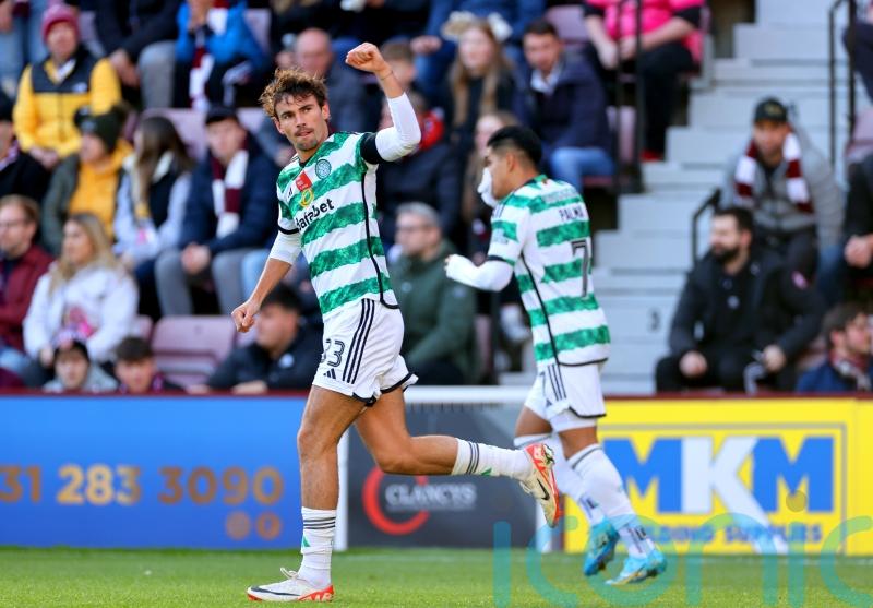 Matt O’Riley on scoresheet again as Celtic claim comfortable victory at Hearts
