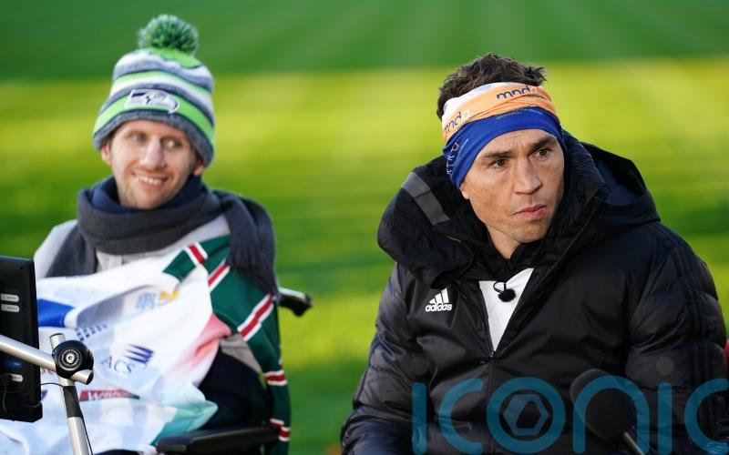 Kevin Sinfield ‘pretty heartbroken’ as he pays tribute to ‘superman’ Rob Burrow
