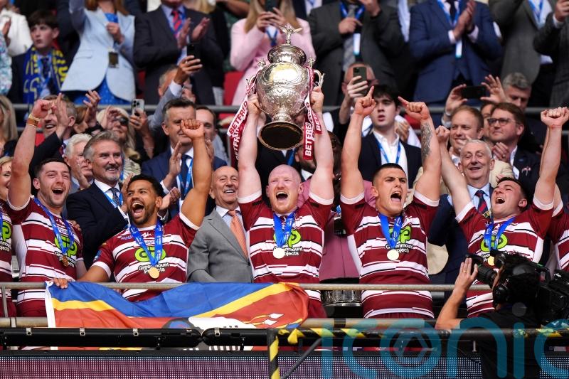 Wigan beat Warrington in Challenge Cup final to complete trophy clean sweep